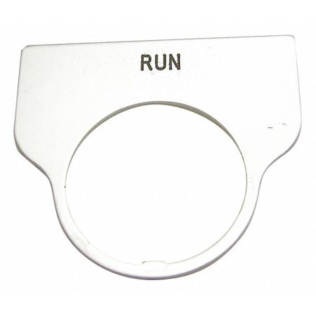 Standard Legend Plate, Run MPN:09017007