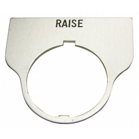 Standard Legend Plate, Raise MPN:09017015