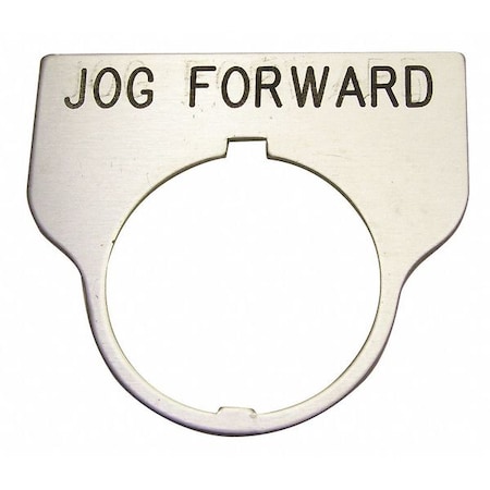 Std Legend Plate, Jog Forward MPN:09017017