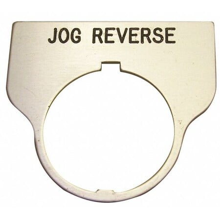 Std Legend Plate, Jog Reverse MPN:09017018