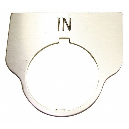 Standard Legend Plate, In MPN:09017019