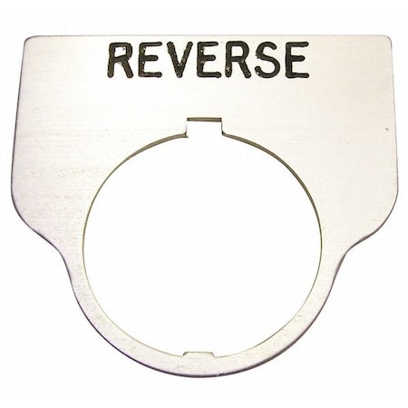 Standard Legend Plate, Reverse MPN:09017022