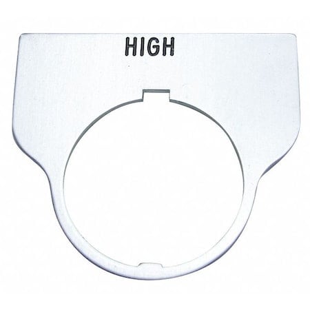 Standard Legend Plate, High MPN:09017023