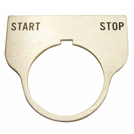 Standard Legend Plate, Start-Stop MPN:09017030