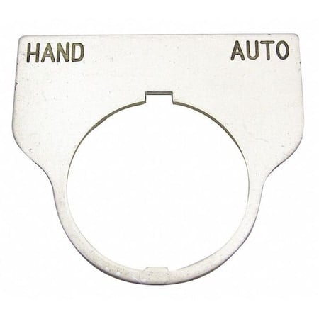 Standard Legend Plate, Hand-Auto MPN:09017033