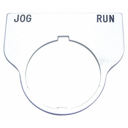 Standard Legend Plate, Jog-Run MPN:09017036