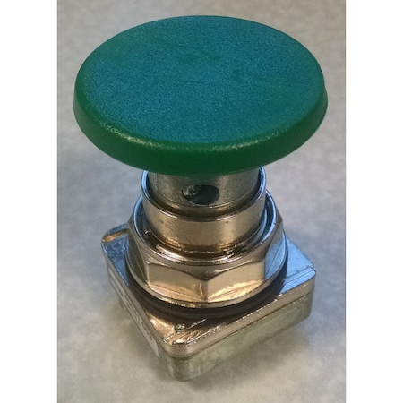 Push Buttons Mushroom Plunger, Green, 30mm MPN:40041003