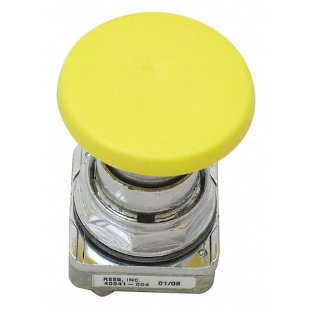Push Buttons Mushrrom Plunger, Yllw, 30mm MPN:40041004