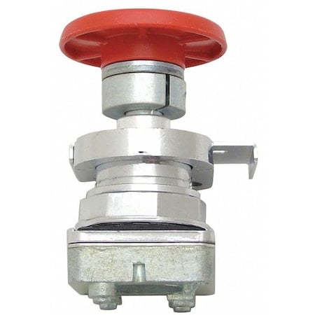 Push Button Plunger, Momentary, 30.5mm, Red MPN:40102002