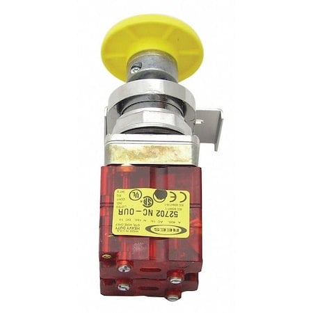 Push Buttons w/2 NC, Yellow, 30.5mm MPN:40102314