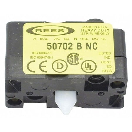 Contact Block, B-Single Circuit, 1 NC MPN:50702000