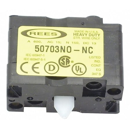 Contact Block, C-Double Circuit, 1 NO/1 NC MPN:50703000