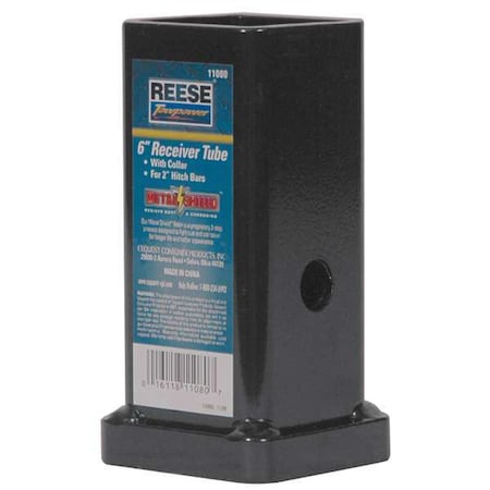 Receiver Tube, Steel, 6 in MPN:11080