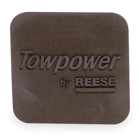 Receiver Tube Cover, 2 In, Black MPN:7000600