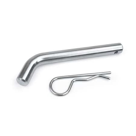 Pin and Clip, 3 1/2 in, Bright Zinc MPN:7057720