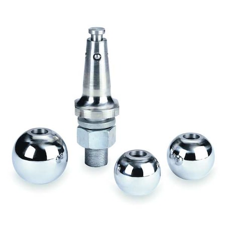 Hitch Ball, Interchangeable, GVWR 8000 Lb MPN:74309