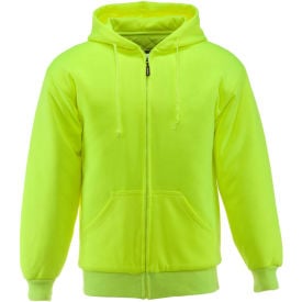 RefrigiWear® Insulated Quilted Sweatshirt Lime 15° Comfort Rating Medium 0488RHVLMED 0488RHVLMED