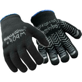 Herringbone Grip Glove Black - Large 0409RBLKLAR - Pkg Qty 12