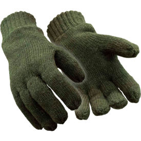 RefrigiWear® 0321RGRNLAR Insulated Wool Gloves Large 0321RGRNLAR - Pkg Qty 12