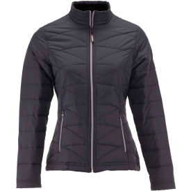 RefrigiWear® 0423RBLKSML Women's Softshell Quilted Jacket Black Small 0423RBLKSML