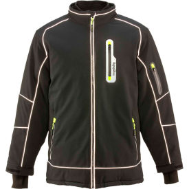 RefrigiWear Extreme Softshell Jacket Black -60°F Comfort Rating S 0790RBLKSML