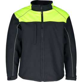RefrigiWear® ErgoForce® Men's Waterproof Insulated Jacket 3XL Black 8043RBLK3XL