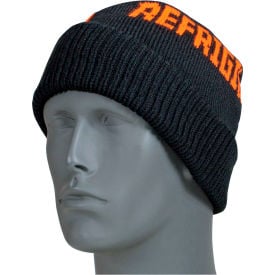 Refrigiwear Watch Cap Black with RefrigiWear Logo 0045RPROOSA