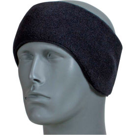 Fleece Headband Black 0053RBLKOSA