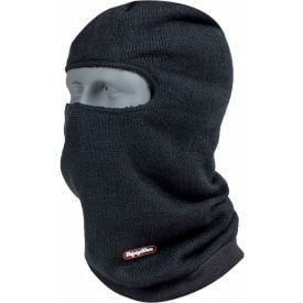 RefrigiWear Fleece Lined Open Hole Mask Black 0055RBLKOSA 0055RBLKOSA