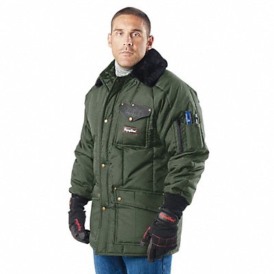 H4968 Jacket Insulated Mens Sage S MPN:0358RSAGSML