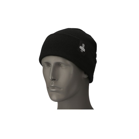 Merino Wool Watch Cap Black MPN:0043RBLKOSA