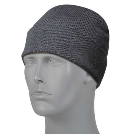 Watch Cap, Wool/Acrylic, Cuffless, Moisture-Wicking, Covers Ears/Head, Black, Universal Size MPN:0045VBLKOSA