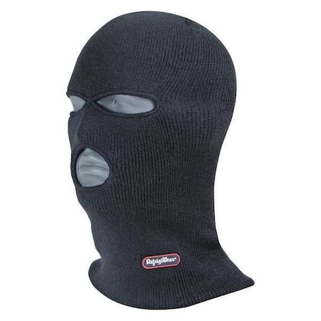 Mask Three Hole Black MPN:0051RBLKOSA