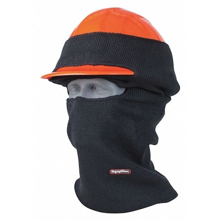 Balaclava Hard Hat Black, Acrylic, Black, One Size MPN:0067RBLKOSA