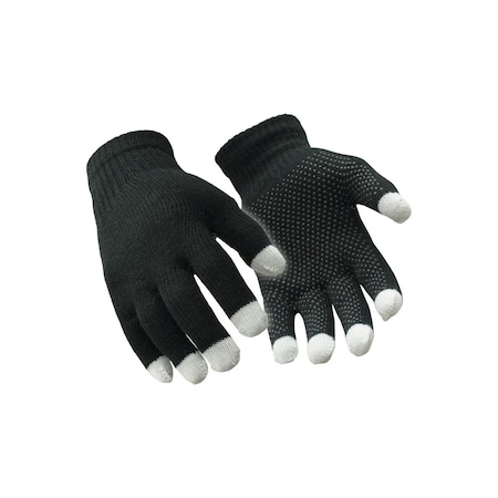 Cold Protection Touchscreen Gloves, Acrylic Palm, Black, S/M MPN:0227RSLVSMD