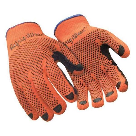 Hi-Vis Cold Protection Gloves, Acrylic Loop Terry Palm, Orange, M MPN:0310VHVOMED