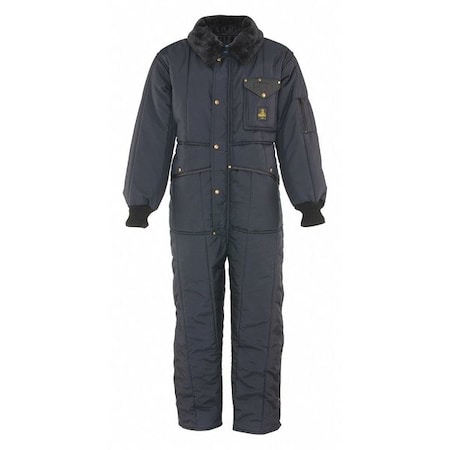 0344 Coverall Minus 50 Suit Navy Large, Nylon, 400 den Fabric Weight, 30 1/2 in Inseam, Navy, L MPN:0344RNAVLAR
