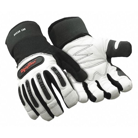 Cold Protection Gloves, Goatskin Palm, Straight Cuff, White, 1 PR MPN:0353RWHTXLG