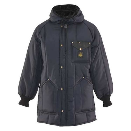 Men's Ice Parka, Nylon, Zipper with Storm Flap, Navy, L MPN:0360RNAVLAR