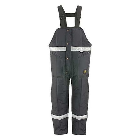 0386 High Visibility Bib Overall, Nylon, 11.25 oz Fabric Weight, Navy, 5XL MPN:0386RNAV5XL