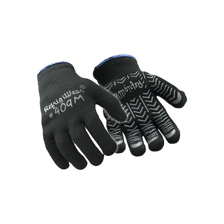Knit Gloves, Palm, 1 PR MPN:0409VBLKSML