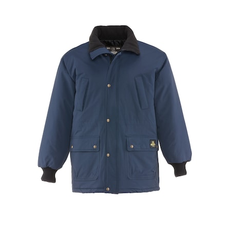 Men's Chillbreaker Parka, Polyester, Zipper with Storm Flap, Navy, L MPN:0442RNAVLAR
