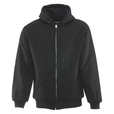 Sweatshirt Insulated Quilted Black 3Xl MPN:0488RBLK3XL