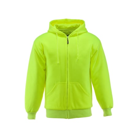 Insulated Quilted Sweatshirt Hv Lime Sml MPN:0488RHVLSML