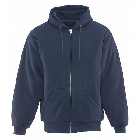 Sweatshirt Insulated Quilted Navy Large MPN:0488RNAVLAR