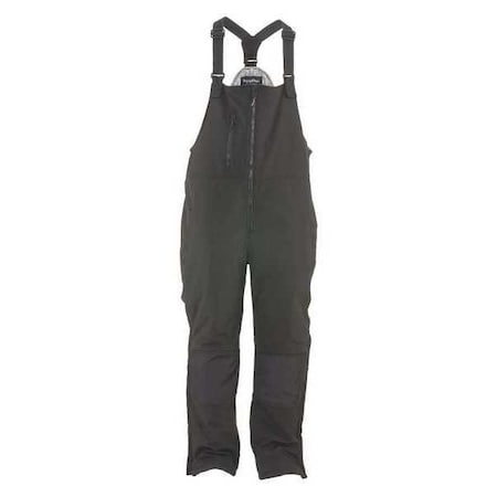 Softshell High Bib, Polyester, 30 in Inseam, Black, M MPN:0495RBCHMED