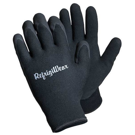 Cold Protection Gloves, Nylon Palm, Acrylic Lining, Black, M ( 8 ) MPN:0507RBLKMED
