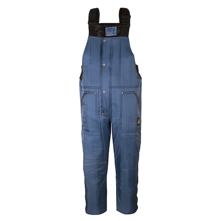 Cooler Wear Bib Overalls, Ripstop Coated Nylon, Navy, M MPN:0585RNAVMED