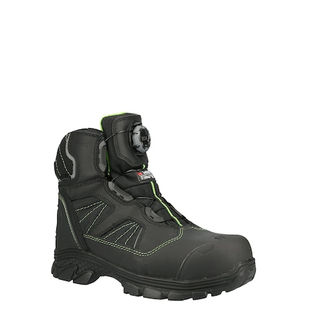8 in Composite Toe Hiker, 8, Leather, Black, 1250 MPN:1250CRBLK080