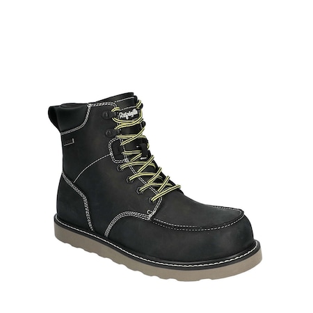 Unisex Moc Toe Hiker Black, Black, 14, 1255 MPN:1255CBLK140